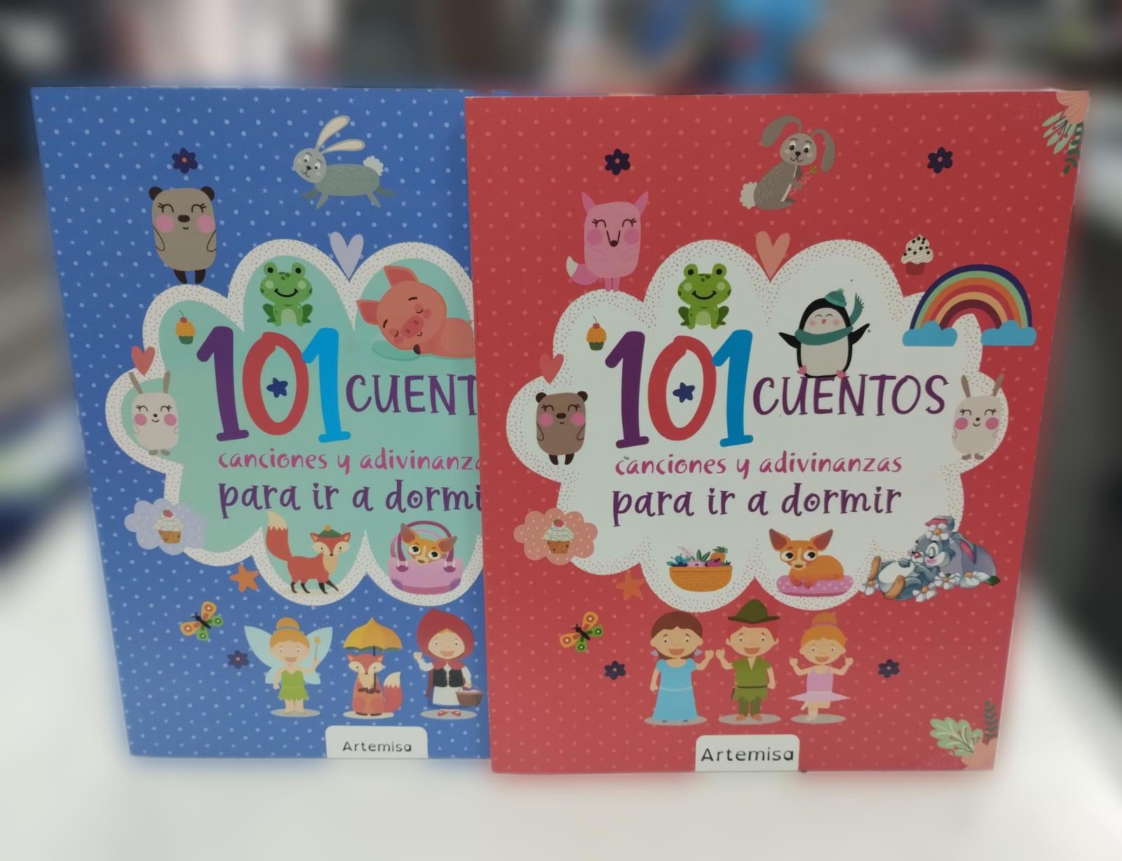 LIBRO INFANTIL CUENTOS COL. 101 CUENTOS PARA IR A DORMIR-ARTEMISA 941/2