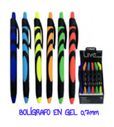 BOLIGRAFO RETRACTIL 0.7 MM VINSON LIVE-515244