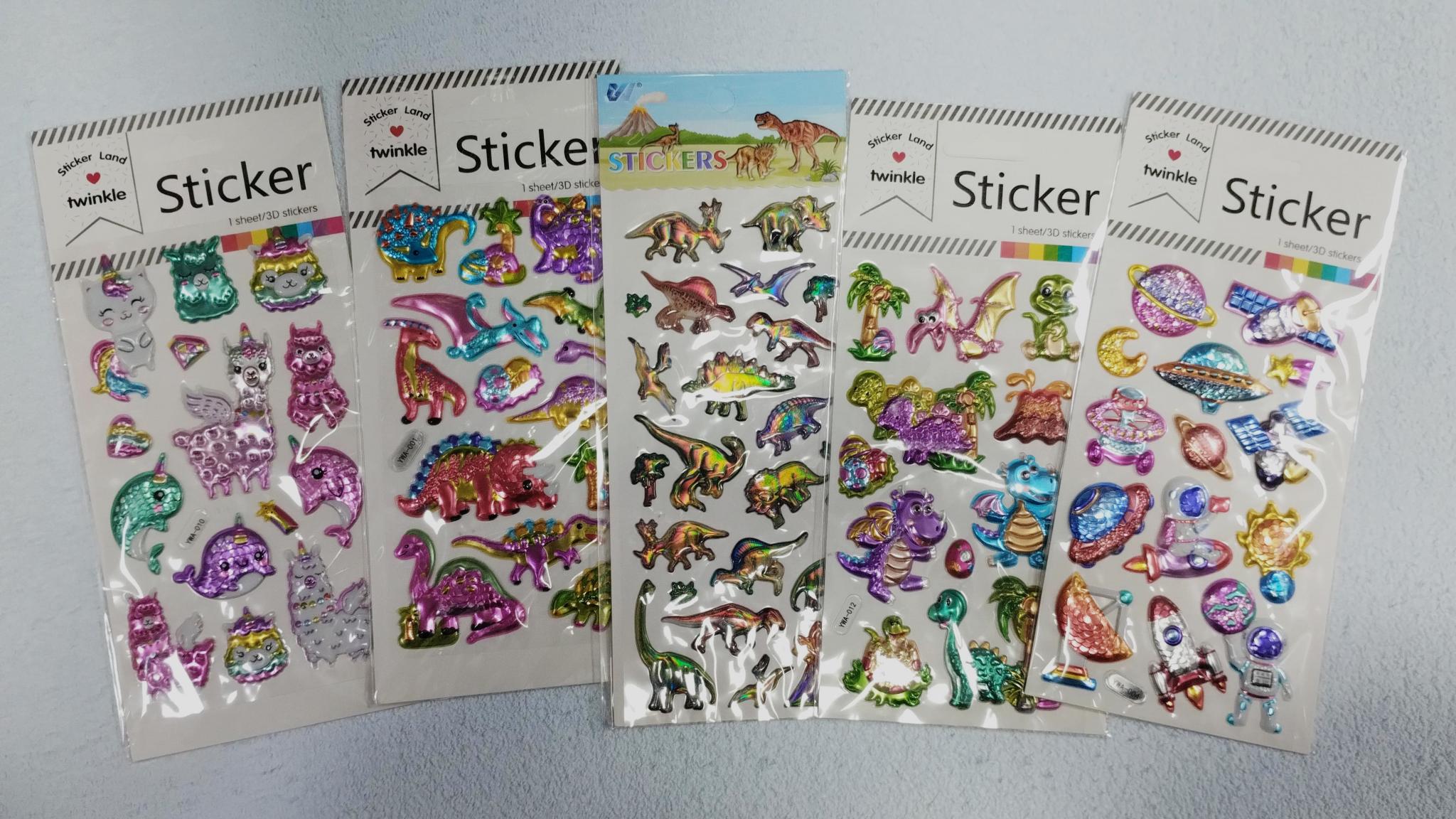 STICKERS 3D DISEÑOS VARIOS-27301/2/25603