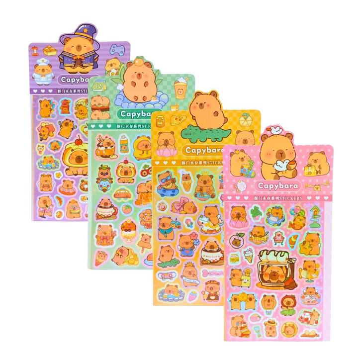 STICKERS CAPYBARA HOLOGRAFICO-27824