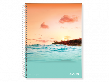 CUADERNO 29.7 AVON 84 HS RAYADO C/ESP  100782