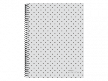 CUADERNO 21 X 27 LEDESMA L.METAL PINTITAS CUADRICULADO 84 HS C/ESP