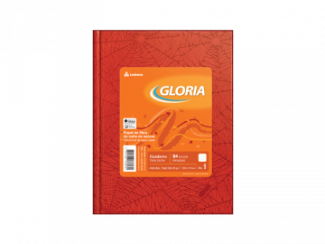 CUADERNO T/D 84 HS RAY GLORIA ARAÑA ROJO 100937