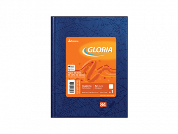 CUADERNO T/D 84 HS RAY GLORIA ARAÑA AZUL 100932