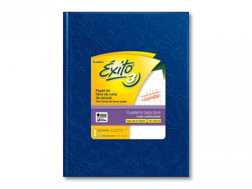 CUADERNO 19 X 24 EXITO ARAÑA AZUL 48 HS CUADRICULADO GRANDE T/D Nº 3 103263