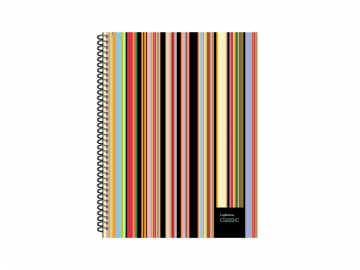 CUADERNO 16 X 21 C/ESPIRAL 120 HS LEDESMA CLASSIC RAYADO T/D100788