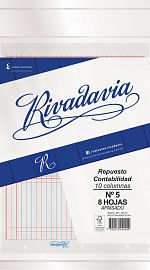 REPUESTO ESCOLAR Nº 5 10 COLUMNAS RIVADAVIA 8 HS 532500