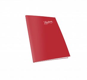 CUADERNO T/F 48 HS RIVADAVIA COLOR ROJO RAYADO 341410