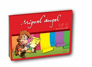 BLOCK P/DIBUJO M.ANGEL Nº 5 COLOR X 24 HS 712953