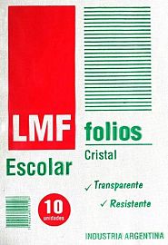 FOLIOS ESCOLARES LMF PP X 10 UN