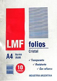 FOLIOS A4 LMF PP 40 MIC X 10 UN