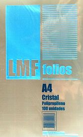 FOLIOS A4 LMF PP 40 MIC X 100 UN 40 MIC