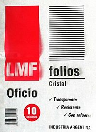 FOLIOS OFICIO LMF PP 40 MIC  X 10 UN