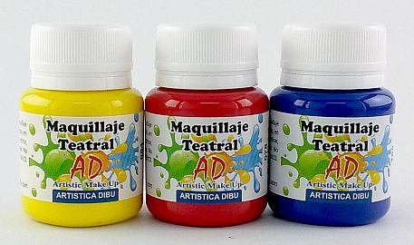 PINTURA MAQUILLAJE ART.DIBU 30/40 CC AMARILLO-064 / 054