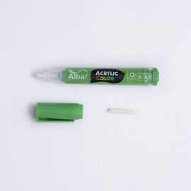 MARCADOR ALBA ACRYLIC 4 MM VERDE MEDIANO 457