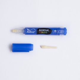 MARCADOR ALBA ACRYLIC 6 MM AZUL ULTRAMAR 445