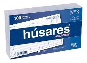 FICHAS CUENTA CORRIENTE HUSARES X 100 Nª 3