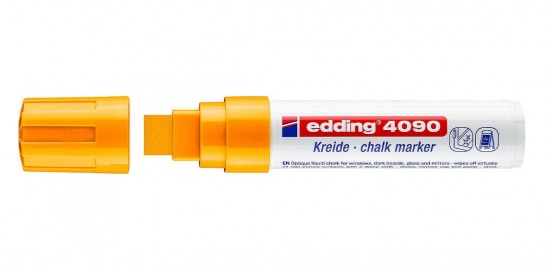 MARCADOR EDDING 4090 P/TIZA NARANJA FLUO-066