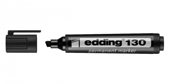 MARCADOR EDDING 130 PERMANENTE NEGRO PTA CHANF-001