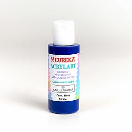 ACRILICO EUREKA ACRYLART 60 CC AZUL ULTRAMAR -23