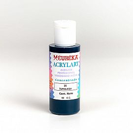 ACRILICO EUREKA ACRYLART 60 CC TURQUESA -35