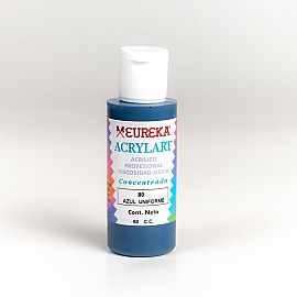 ACRILICO EUREKA ACRYLART 60 CC AZUL UNIFORME -80