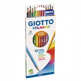 LAPICES DE COLORES GIOTTO STILNOVO X 12 L FILA 256500ES/257600SA