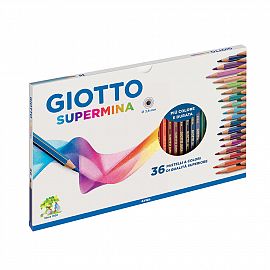 LAPICES DE COLORES GIOTTO SUPERMINA X 36 L FILA 236200 ES