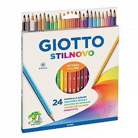 LAPICES DE COLORES GIOTTO STILNOVO X 24 L FILA 256600ES