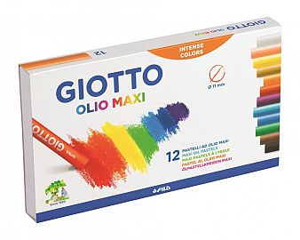 OLEO PASTEL GIOTTO X 12 COL 293000ES / F293400