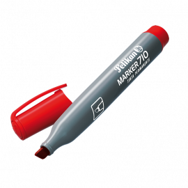 MARCADOR PELIKAN 710 PERMANENTE ROJO PTA CHANF