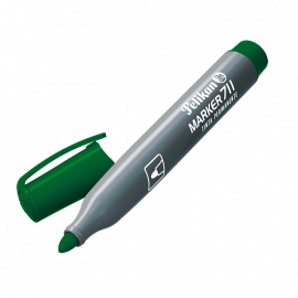 MARCADOR PELIKAN 711 PERMANENTE VERDE PTA RED C/CLIP