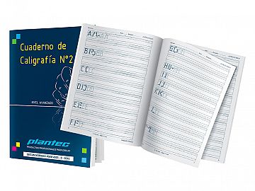 CUADERNO DE CALIGRAFIA PLANTEC 