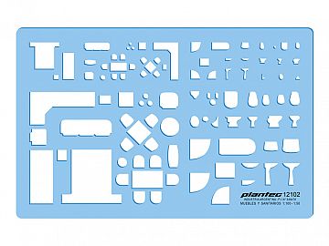 PLANTILLA PLANTEC MUEBLES Y SANITARIOS 1:100/1:50  2102