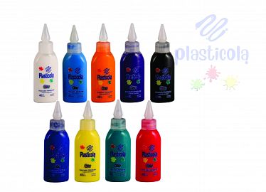 ADHESIVO VINILICO PLASTICOLA COLOR 40 GRS AZUL