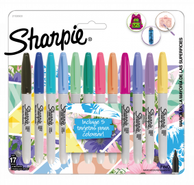 MARCADORES SHARPIE X 12 COL FINOS TROPICAL- 2102503