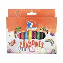 CRAYONES EZCO JUMBO X 12 UN -172303