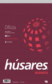 BLOCK OFICIO HUSARES BUSINESS PERF CUADRICULADO