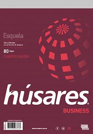 BLOCK A5 ESQUELA HUSARES BUSINESS CUADRICULADO