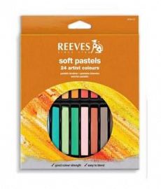 TIZA AL PASTEL REEVES X 24 UN 8790175