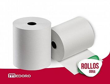 SP ROLLO PAPEL P/MAQ 70 MM X 40 MTS X 10 OBRA MEDORO-MO7040