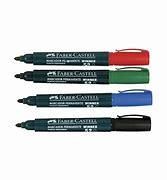 MARCADOR FABER CASTELL 52 PERMANENTE AZUL PTA RED