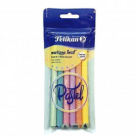 MARCADORES PELIKAN MARKANA TWIST PASTEL X 6- (30330600)