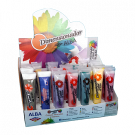 PINTURA DIMENSIONADOR ALBA 40 ML CARMIN NACARADO 217