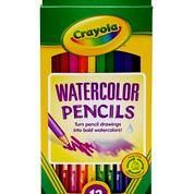 LAPICES DE COLORES CRAYOLA ACUARELABLES X 12- 684302