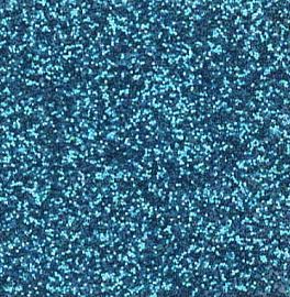 GOMA EVA GLITTER 40 X 60 CM X 10 UN CELESTE