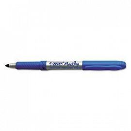 SP MARCADOR BIC MARK-IT AZUL PERM. FINO C/GRIP