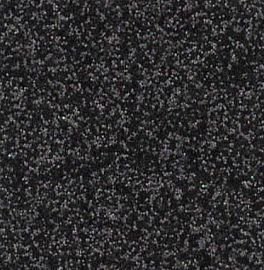 GOMA EVA GLITTER 40 X 60 CM X 10 UN NEGRO