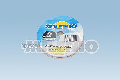 CINTA ARGENTINA Nº 2- 12 MM ANCHO 10 MTS