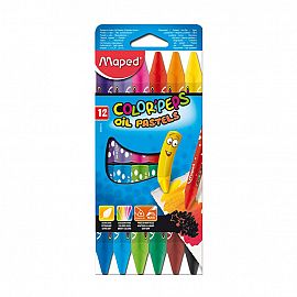 OLEO MAPED PASTEL X 12 COL 864010